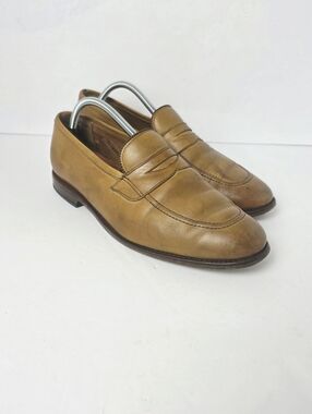 Allen Edmonds Lake Forest Penny Loafers Mens Walnut Size 10